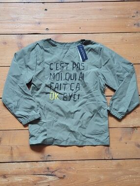 205- **NWT** Souris Mini Painting Apron